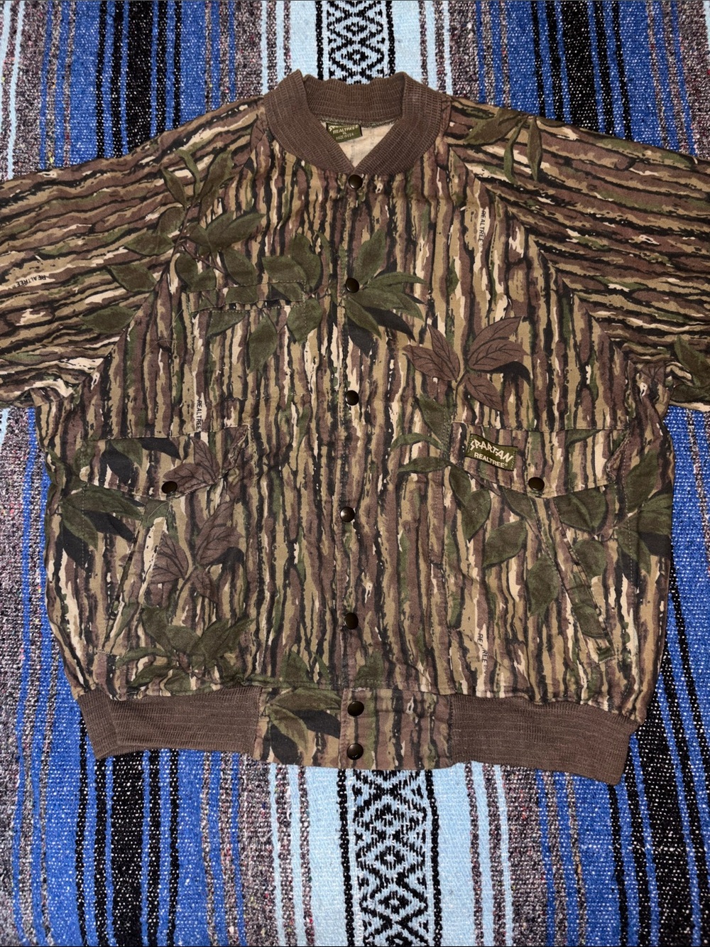 Vintage Spartan Realtree Camo Jacket